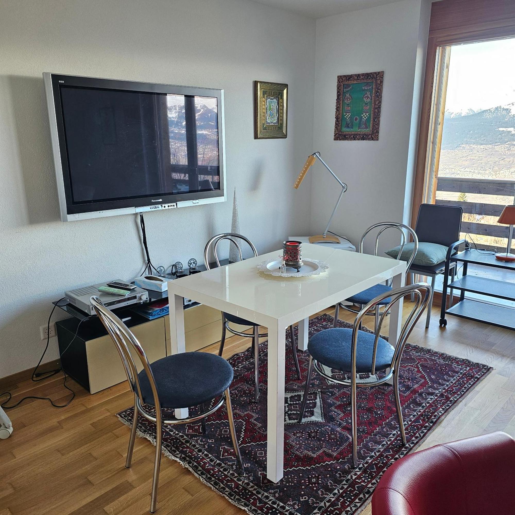 Appartement Meuble A Louer A Nax المظهر الخارجي الصورة